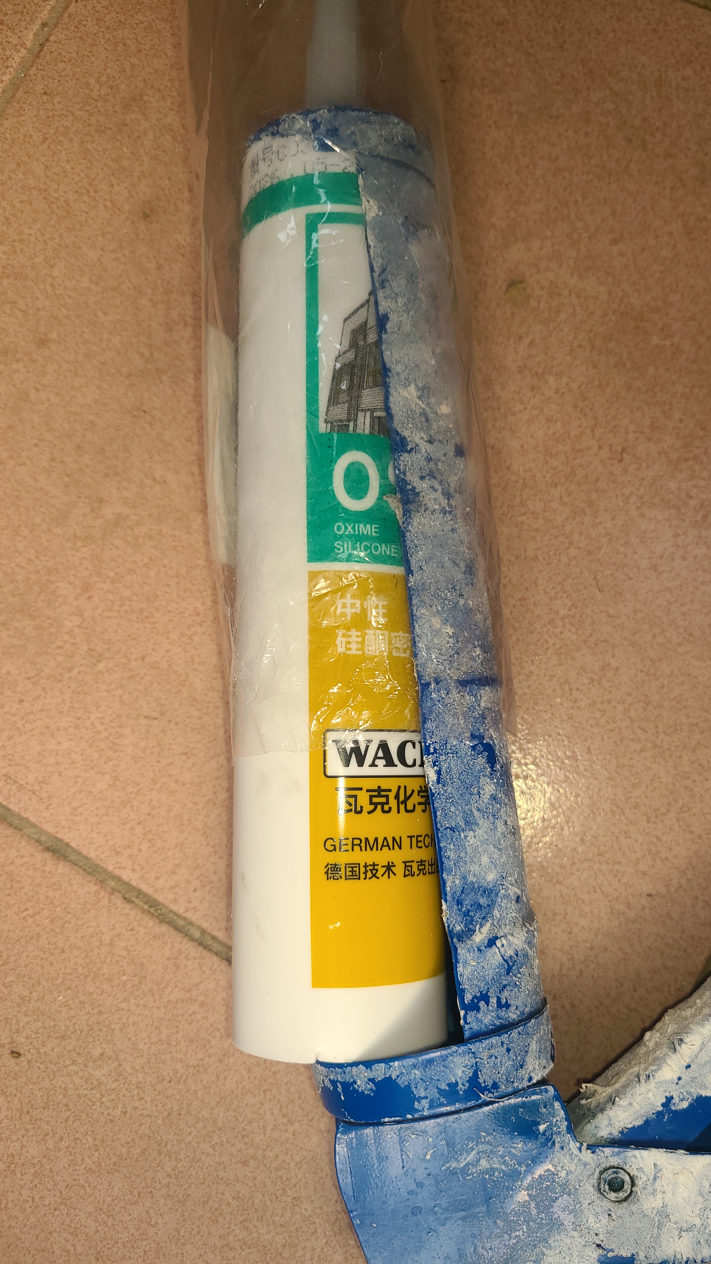 瓦克（WACKER）OS结构胶建筑密封胶门窗装配玻璃胶中性室外封边耐候硅胶灰色 实拍图