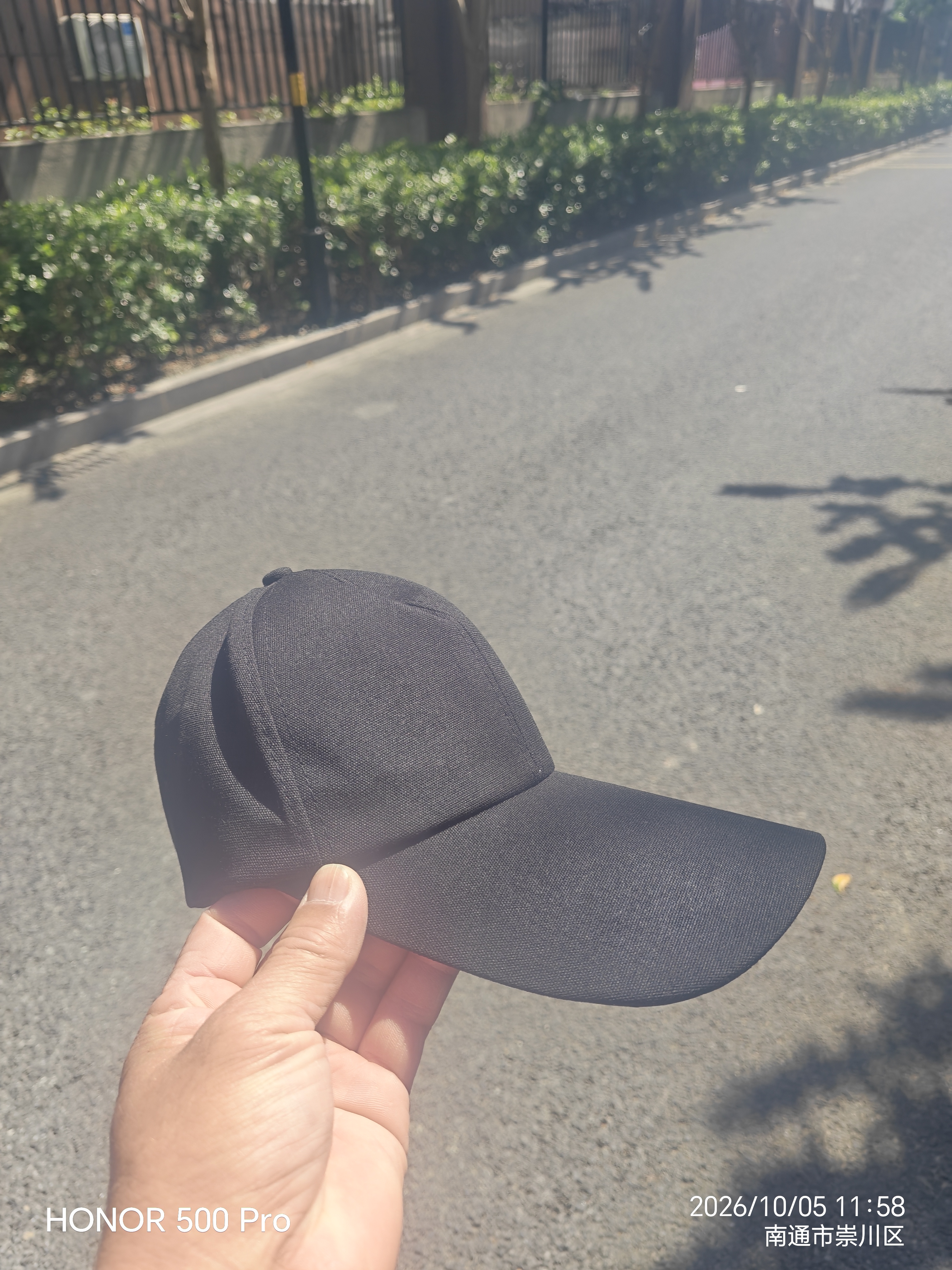 棒球帽鸭舌帽女帽子户外太阳帽遮阳休闲男士防晒加长夏季 M标黑色 均码 56 实拍图