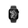 Apple/苹果/苹果 Watch S11 智能手表GPS款46毫米亮黑色铝金属表壳黑色运动型表带M/L MEVH4CH/B 实拍图