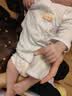 贝瑞加（Babyprints）婴儿连体衣2件装宝宝衣服四季内衣纯棉爬服薄款哈衣家居睡衣 蓝59 实拍图