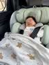 Heekin舒悦新生婴幼儿童安全座椅汽车用0-6-12岁宝宝车载可坐躺通风加热 舒悦-基础款-旷野绿【新国标+isize认证】 实拍图