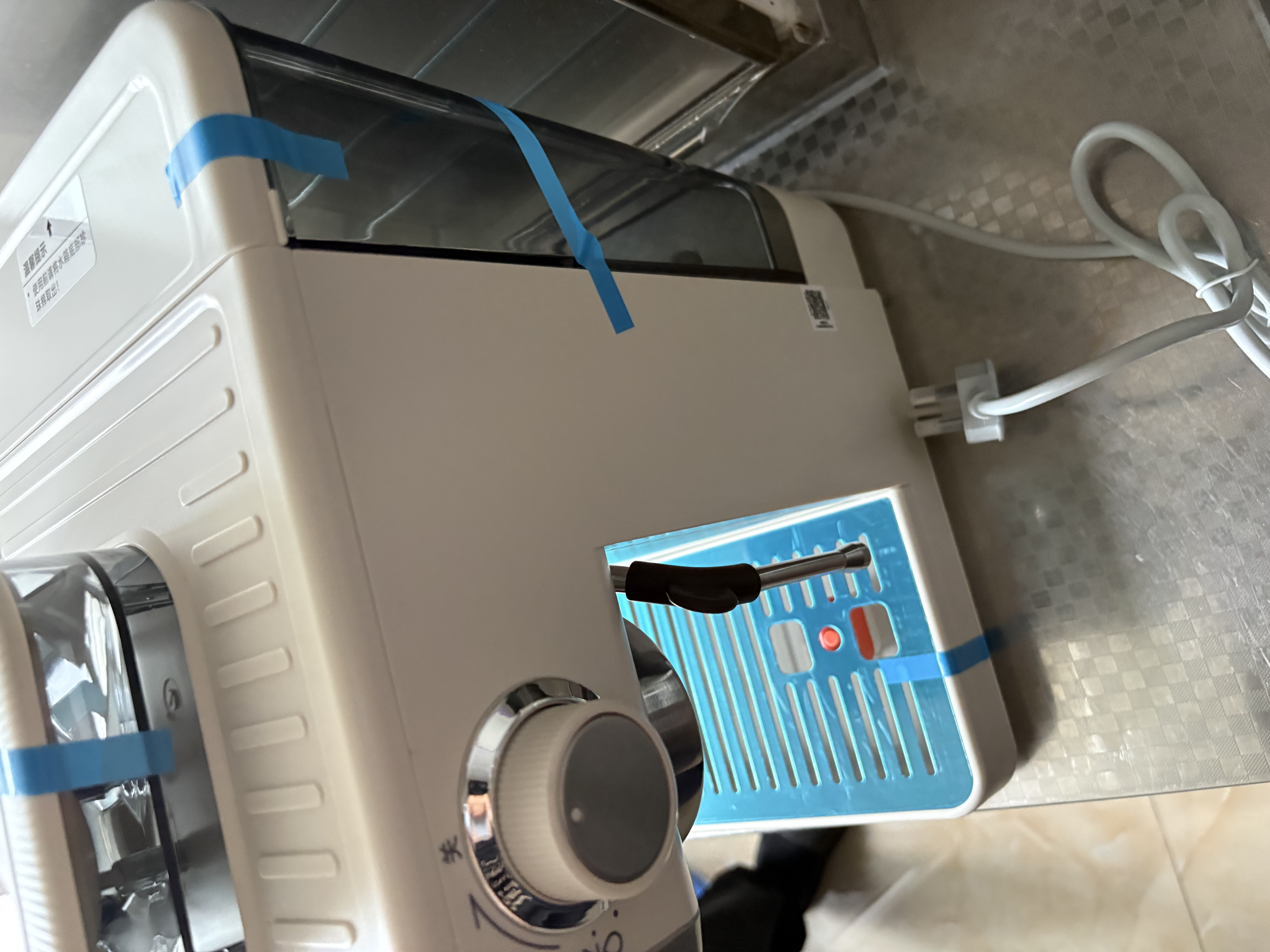美的（Midea）【行业爆款】意式半自动咖啡机冷热双萃研磨一体机小型全自动家用送礼物磨豆机可打奶泡MA-GE5110 实拍图