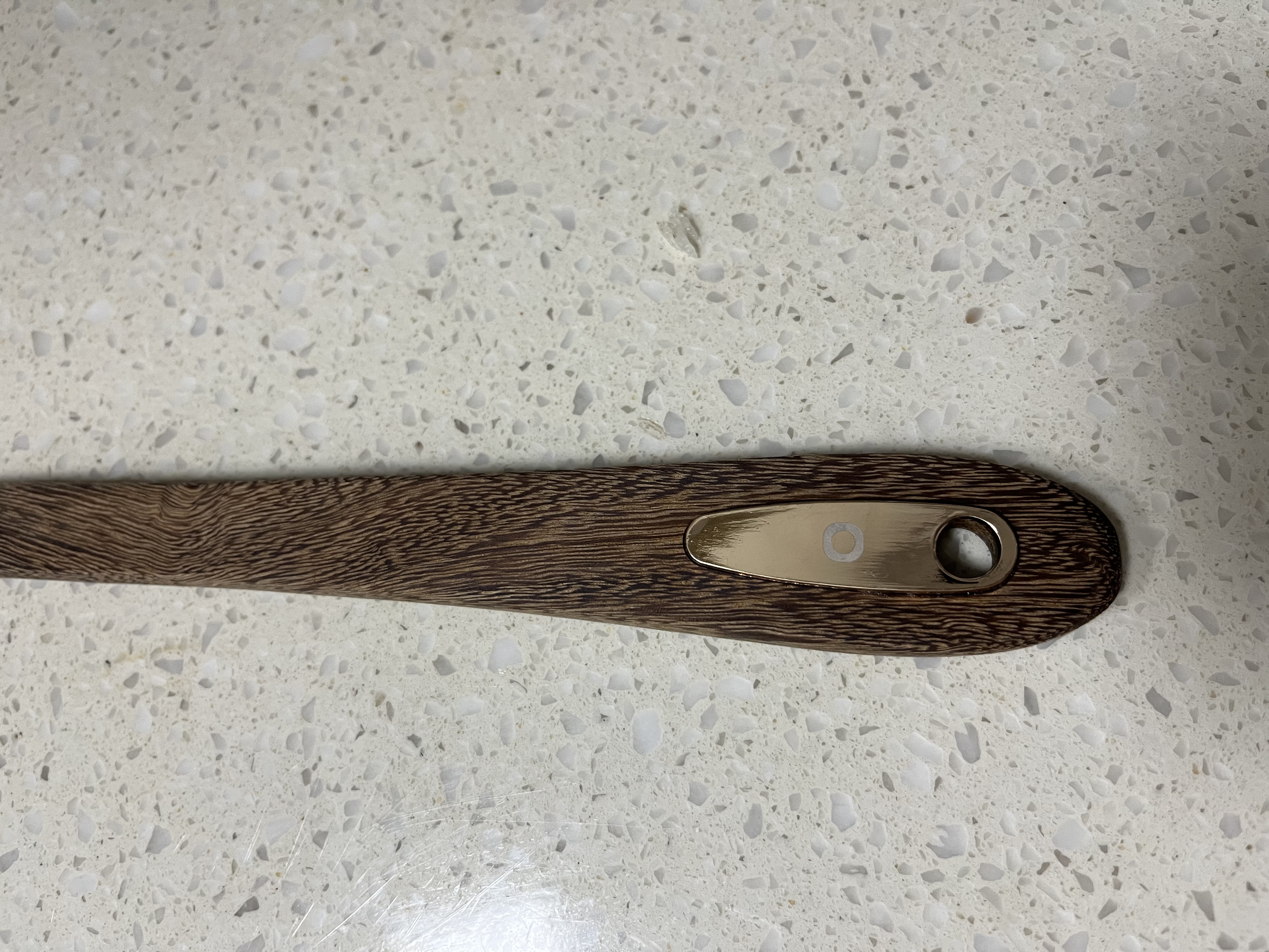 京东京造 锅铲子  炒菜铲子不粘锅专用护锅厨具【抗菌99.9%】金标鸡翅木铲 实拍图