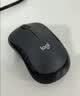 罗技（Logitech）M220 轻音鼠标 无线鼠标 办公鼠标 对称鼠标 带无线微型接收器 灰黑色 实拍图