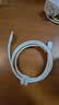 绿联适用苹果18充电线Type-C数据线USB-C车载CarPlay线iPhone18/17/16e/15ProMax全系快充线1米 实拍图