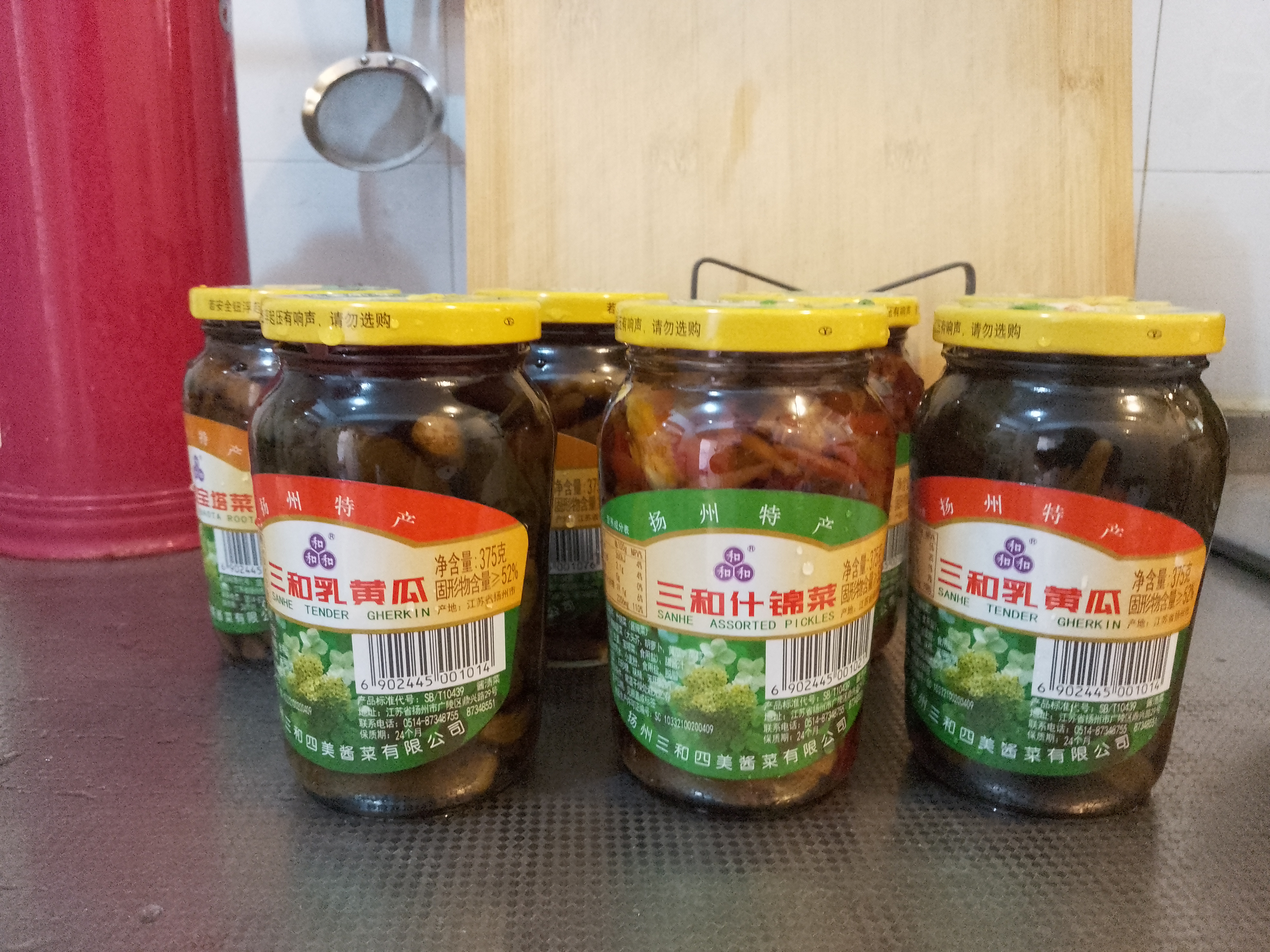 三和四美酱菜 喝粥下饭咸菜 地环螺丝菜 宝塔菜 375g 中华老字号 实拍图