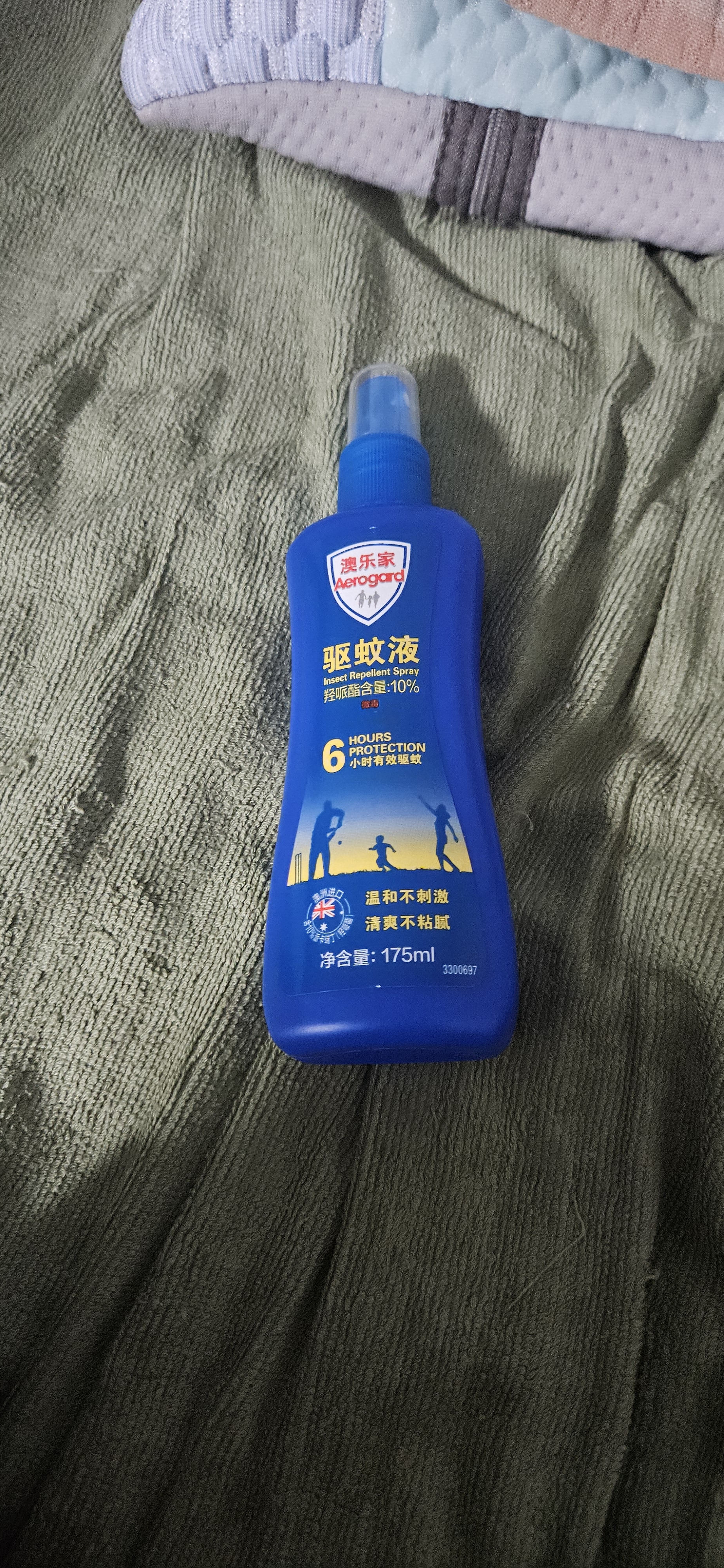 Aerogard 澳乐家驱蚊液175ml 基孔肯亚热驱蚊喷雾止痒花露水防蚊子蚊虫叮咬神器 实拍图