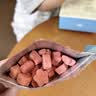 宝宝馋了婴幼儿益生菌酸奶溶豆6个月以上宝宝零食草莓味尝鲜装8g 实拍图