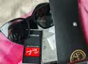 雷朋（RayBan）方形注塑墨镜男女款高级户外偏光太阳镜眼镜0RB4392D 601/81黑色镜框深灰色偏光镜片 尺寸66 实拍图
