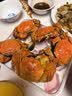 【活蟹】漁家师傅大闸蟹公4-4.3两母3-3.3两4对8只 去绳足重鲜活螃蟹生鲜礼盒中秋送礼 实拍图