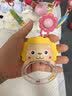 婴儿床头摇铃可旋转安抚床铃0-1岁3-6个月音乐床上宝宝玩具吊挂件 牙咬投影灯光遥控床头铃-红-电池 实拍图