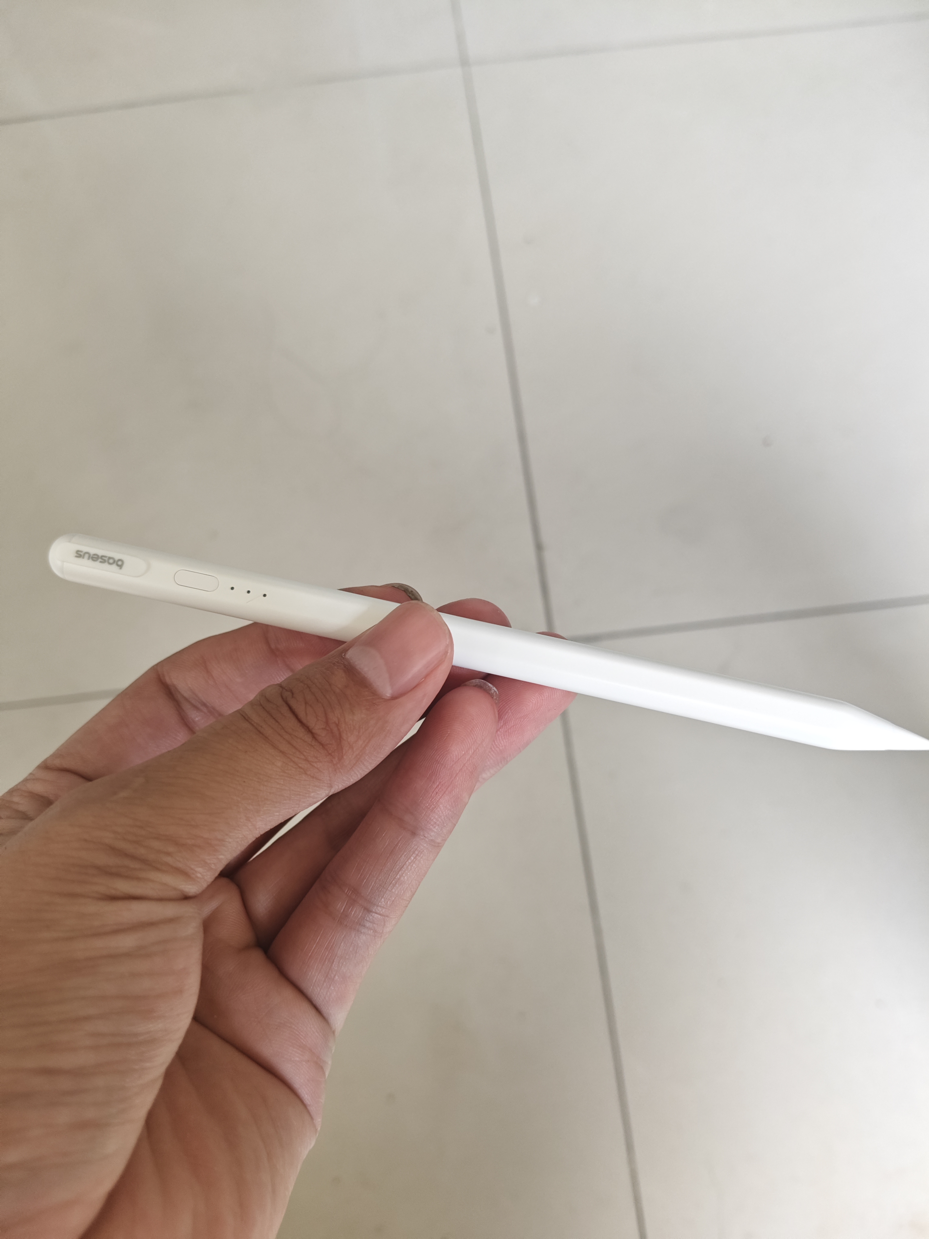 倍思电容笔iPad苹果笔【蓝牙数显】适用2026年Pro/Air/Mini7/iPad11平板触控触屏手写笔applepencil 实拍图