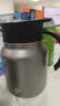 京东京造保温壶 焖茶暖水壶【陶瓷内胆】茶水分离办公室泡茶闷泡壶 灰色1L 实拍图