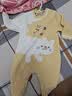 巴拉巴拉童装婴儿连体衣服新生儿爬行服包屁衣冬装软萌舒适幼童装 白色猫00313 80cm 实拍图