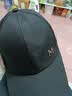 棒球帽鸭舌帽女帽子户外太阳帽遮阳休闲男士防晒加长夏季 M标黑色 均码 56 实拍图
