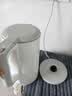 美的（Midea）烧水壶电热水壶304食品级不锈钢无缝内胆双层防烫1.7L大容量1800W智能断电SHJ1721 实拍图