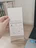 法拉蒙2027年创意木质迷你小台历日历办公室桌面摆件手机支架倒计时自律打卡计划表定制  好好生活/2个装 实拍图