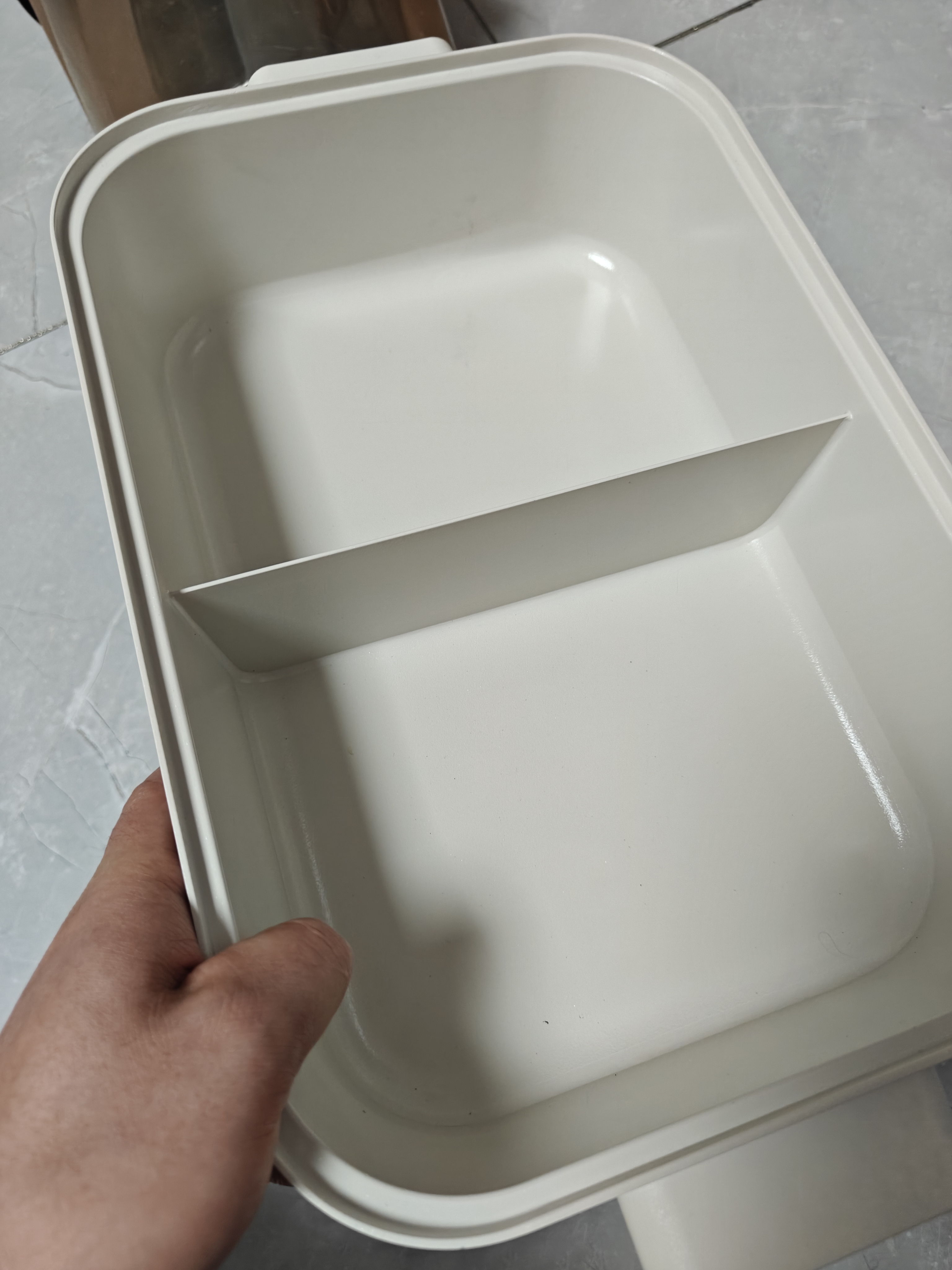 美的（Midea）电火锅电煮锅鸳鸯锅0氟钛陶涂层火锅专用锅分体式分区控温电热锅6L多功能锅HGS3523D1 实拍图