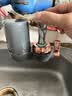 美的（Midea）净水器水龙头过滤器家用自来水滤水器直饮前置过滤器厨房卫生间通用除水垢除余氯双出水可清洗滤芯 一机一芯【可清洗滤芯】 实拍图