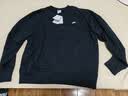 耐克(NIKE)男春秋圆领卫衣 休闲运动 时尚简约FN3889-010黑 2XL 实拍图