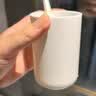 易旅（Etravel）旅行洗漱杯 牙刷盒牙缸牙具盒可拆2个漱口杯刷牙杯收纳盒 陶瓷白 实拍图