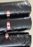 利得背心垃圾袋黑色50*60cm300只双面1.6丝家用办公大号手提塑料袋 实拍图