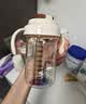 爱贝尔PPSU直饮吸管杯婴幼儿喝水喝奶学饮水杯宝宝防摔翻盖奶瓶 实拍图