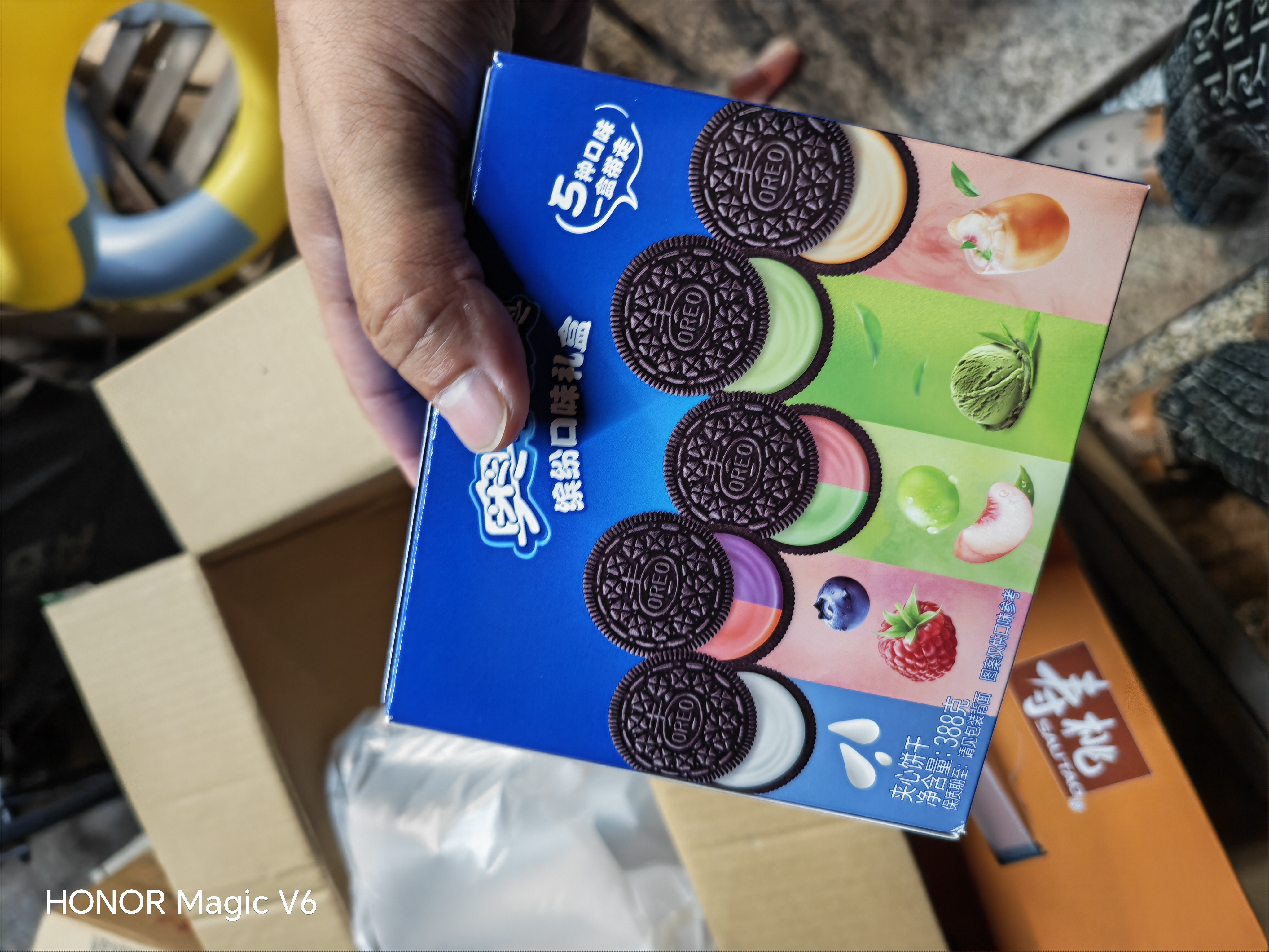 奥利奥（Oreo）夹心饼干五口味混合装388g 休闲零食大礼包 共20包 早餐下午茶 实拍图