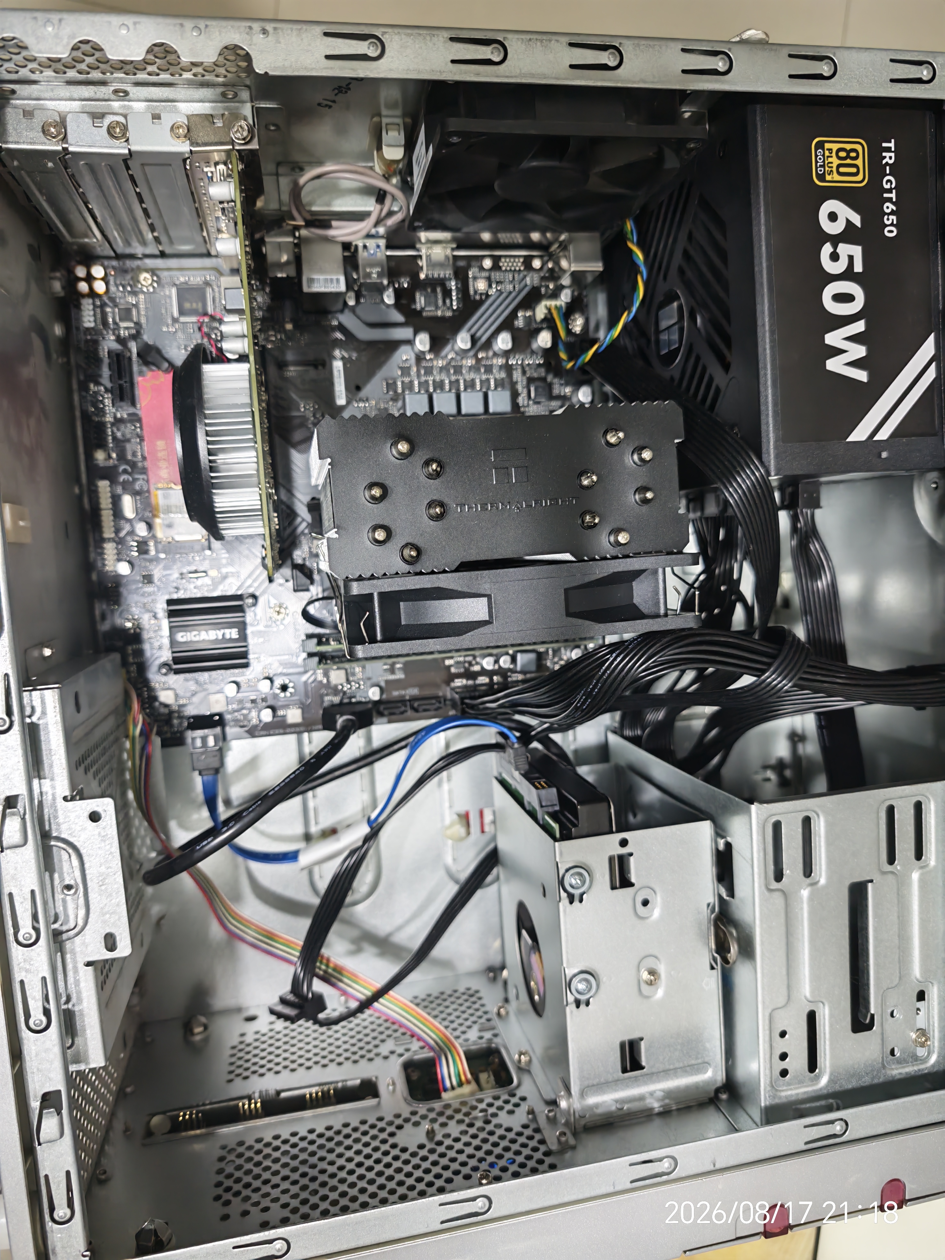 利民（thermalright）Burst Assassin 120 SE CPU风冷散热器 AGHP4.0逆重力六热管 支持多平台 12CM风扇 BA120 SE 实拍图
