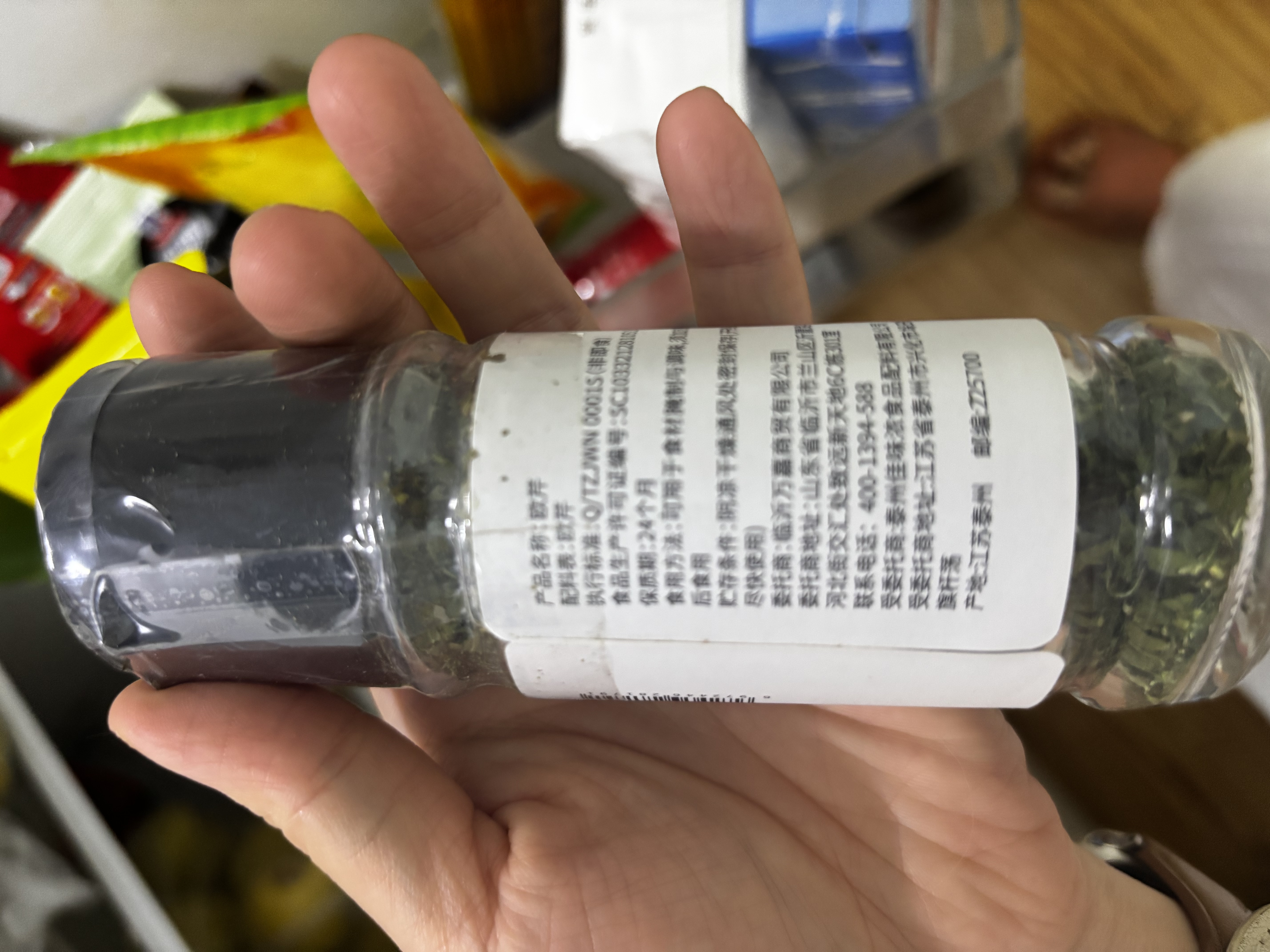 云山半欧芹碎10g瓶装 西餐意面牛排披萨烧烤法香碎西式香料调味料 实拍图
