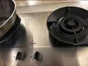 美的（Midea）【天然气】燃气灶 家用5.2kW猛火灶台嵌两用 70%热效率 可调节底盘 JZT-A5-G 实拍图