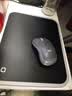 罗技（Logitech）M185鼠标 无线鼠标 办公鼠标 对称鼠标 黑色灰边 带无线2.4G接收器 实拍图