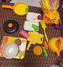 喜迪奇小黄鸭过家家迷你小厨房做饭玩具男女孩声光电磁炉切切乐生日礼物 实拍图