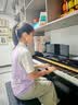 海蒂诗 电钢琴88键重锤电子钢琴儿童初学幼师专业成人家用数码立式钢琴 P-313烤漆黑-蓝牙-全重锤-配琴凳 实拍图