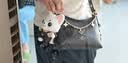 蔻驰（COACH）新款奥莱女士女包经典标志扣件细节LAUREL 22号单肩斜挎包流浪包 IM/胡桃木色/黑色 实拍图