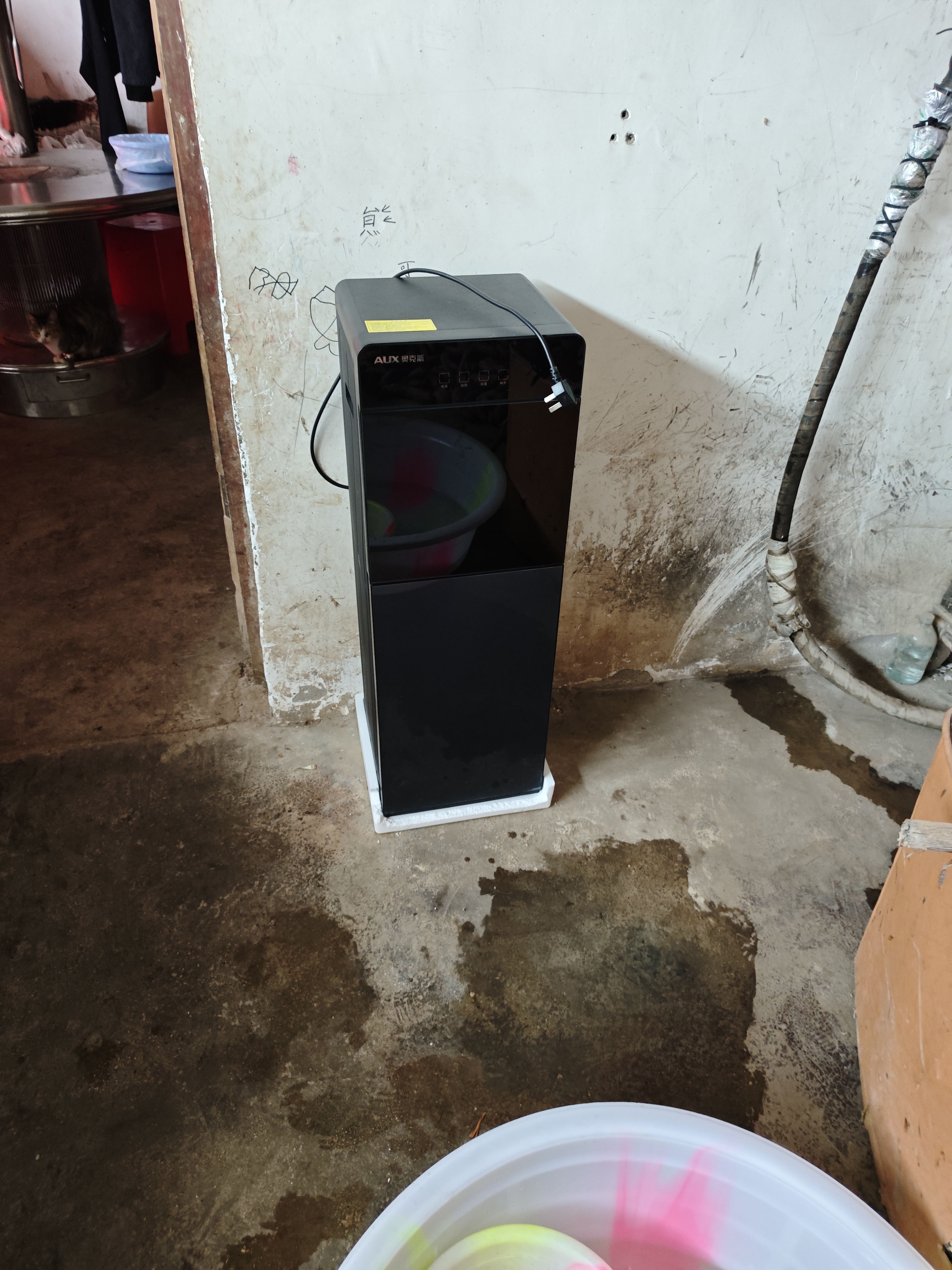 奥克斯（AUX） 饮水机下置式家用立式温热型快速加热下置水桶饮水器 旗舰下置式丨YR-5-X-31 制热型 实拍图