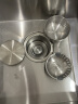 科勒（KOHLER） 水槽厨房家用水槽304不锈钢加厚洗菜盆洗碗盆水池套餐 25617T-双槽+21366T-抽拉龙头 实拍图