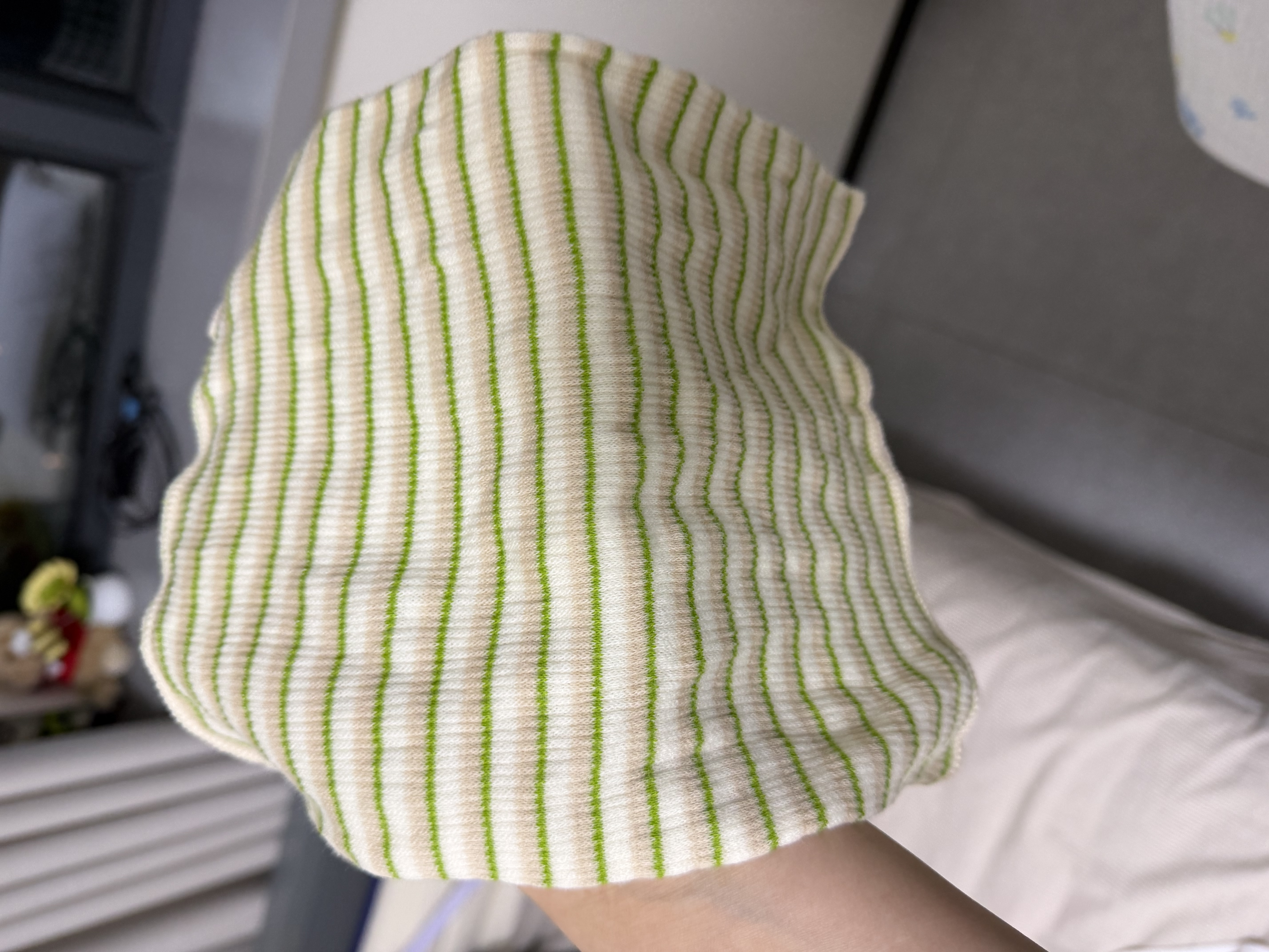 babycare婴儿护肚围新生儿童宝宝护肚子脐带防着凉保暖 豆绿2条装17×24 实拍图