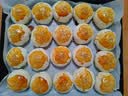 展艺熟咸蛋黄200g(20粒)蛋黄酥馅料红心蛋黄鸡翅麻薯焗菜汉堡烘焙原料 实拍图