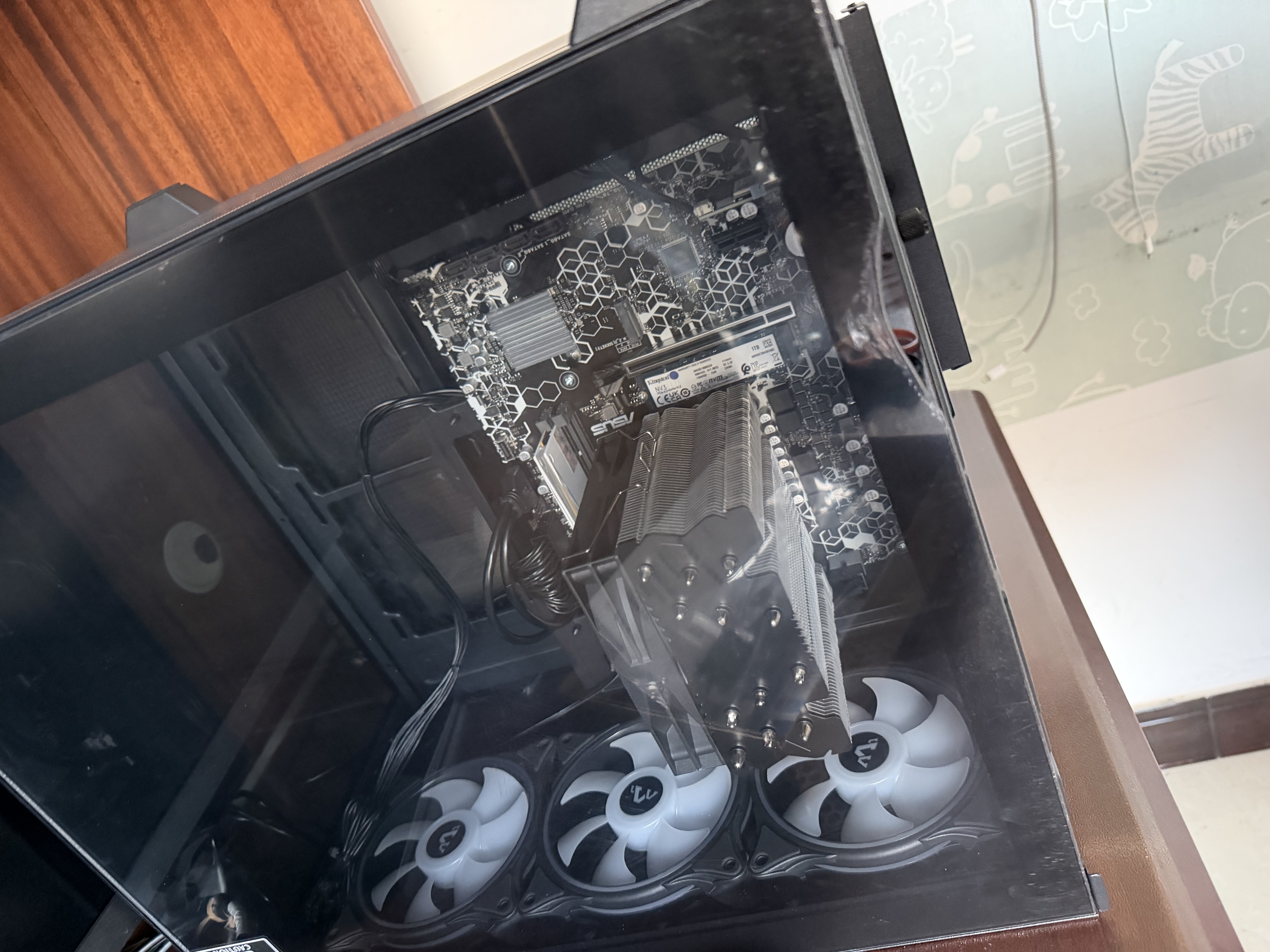 华硕全家桶Ultra 7 265KF/RTX5060TI/16G/1T/WiF6畅玩三角洲吃鸡游戏AI创作电脑主机组装台式电脑整机 实拍图