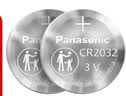松下（Panasonic）车钥匙电池套装【CR2032两粒+拆装工具】适用宝马刀锋x1x3x5 3系7系5系525 530部分车钥匙 实拍图