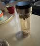 富光双层玻璃杯 大容量高硼硅玻璃泡茶杯子 带茶隔商务办公水杯男女士 实拍图