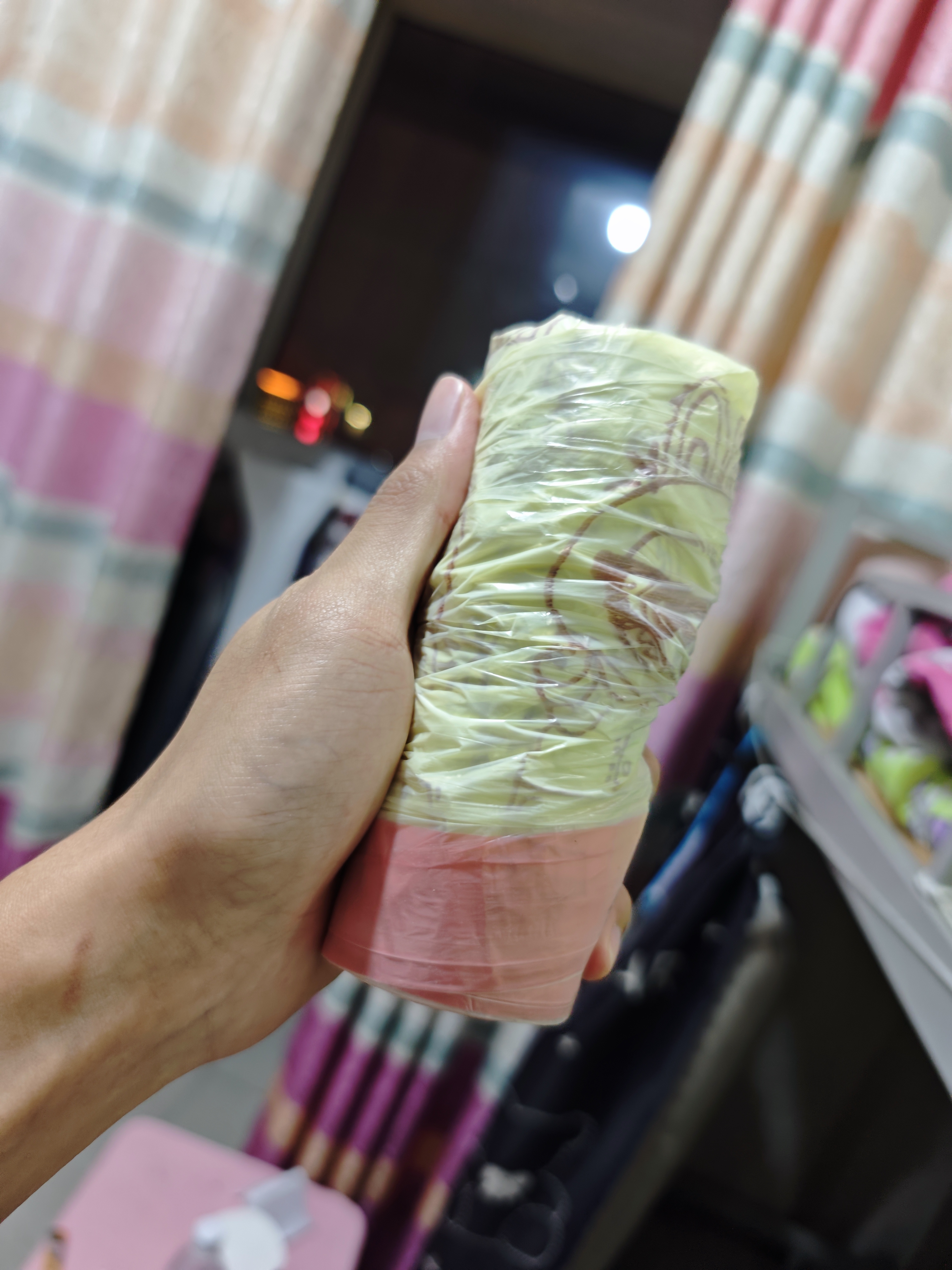 京东物流 卡通抽绳式加厚收纳袋高颜值家用厨卧室手提收纳袋 抽绳印刷垃圾袋【30只】 实拍图