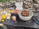 尚烤佳（Suncojia）户外烧烤炉 木炭烧烤架 无烟煎烤炉 烤肉盘 桌面碳烤炉 围炉煮茶 实拍图
