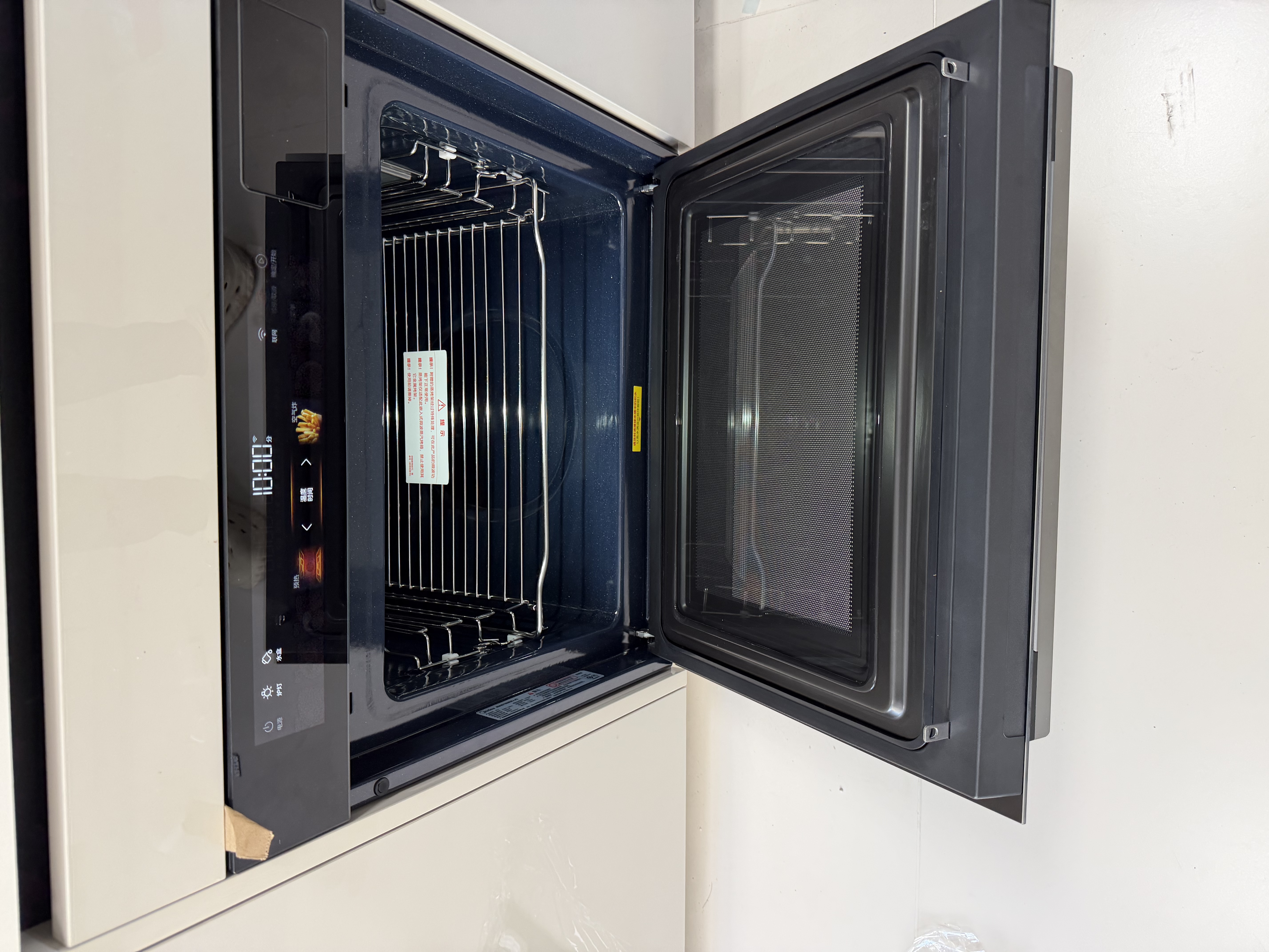 美的（Midea）【78L一步到位】嵌入式大容量家庭聚餐 大户型厨房微蒸烤一体 微蒸烤炸炖5合1体机 小西梅GC7 实拍图