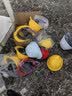 诺瑞斯安 安全帽工地 国标防砸抗冲击 电绝缘 建筑工程电力施工头盔 V型透气 红色 实拍图