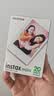 INSTAX富士instax立拍立得 mini相纸 白边双包20张+闪闪星钻边框贴 实拍图