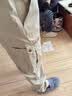 骆驼（CAMEL）休闲裤男士工装裤户外防泼水宽松阔腿直筒梭织新款运动裤子 实拍图