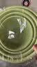 全适圆形果筛四件套沥水篮洗菜篮厨房水果篮洗菜择菜篮子沥水筛菜筐绿 实拍图