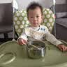 licheers儿童不锈钢碗3-6-12岁宝宝辅食碗食品级316不锈钢吃饭碗双层防烫 实拍图
